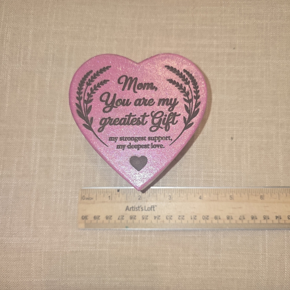 Mothers Day"You are my greatest Gift" 3x2 Paper mache